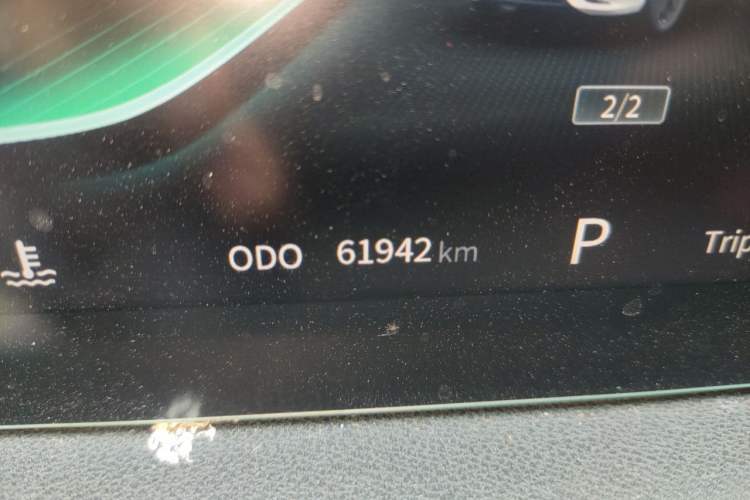 Used FORTHING T5 EVO 2021 1.5TD DCT Goddess Edition Odometer Close Up