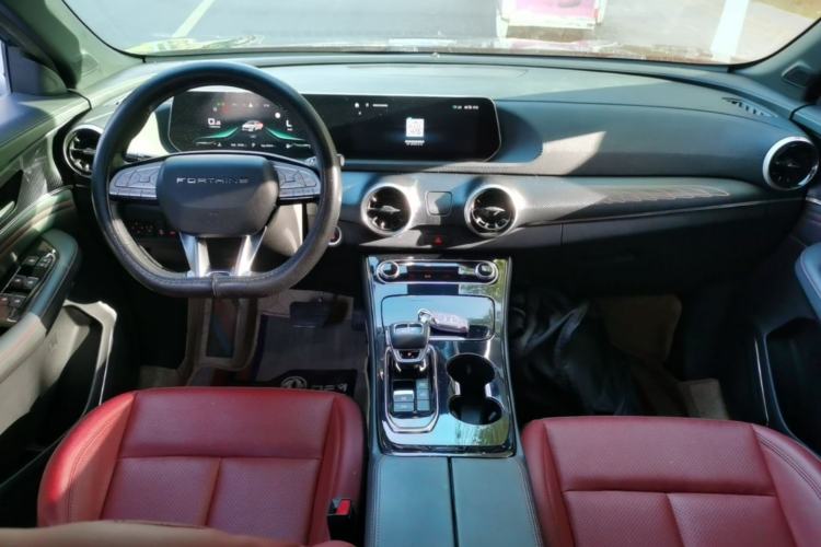 Used FORTHING T5 EVO 2021 1.5TD DCT Starry Edition Center Console