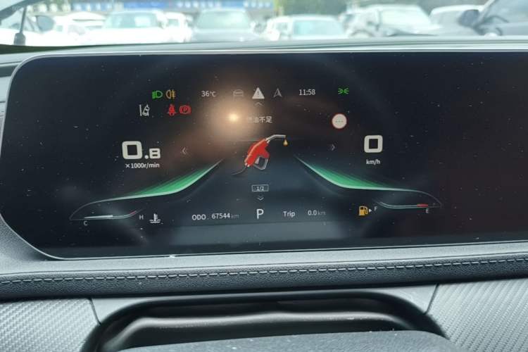 Used FORTHING T5 EVO 2021 1.5TD DCT Starry Edition Instrument Cluster