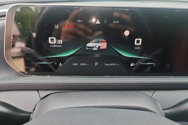 Used FORTHING T5 EVO 2021 1.5TD DCT Glory Edition Instrument Cluster
