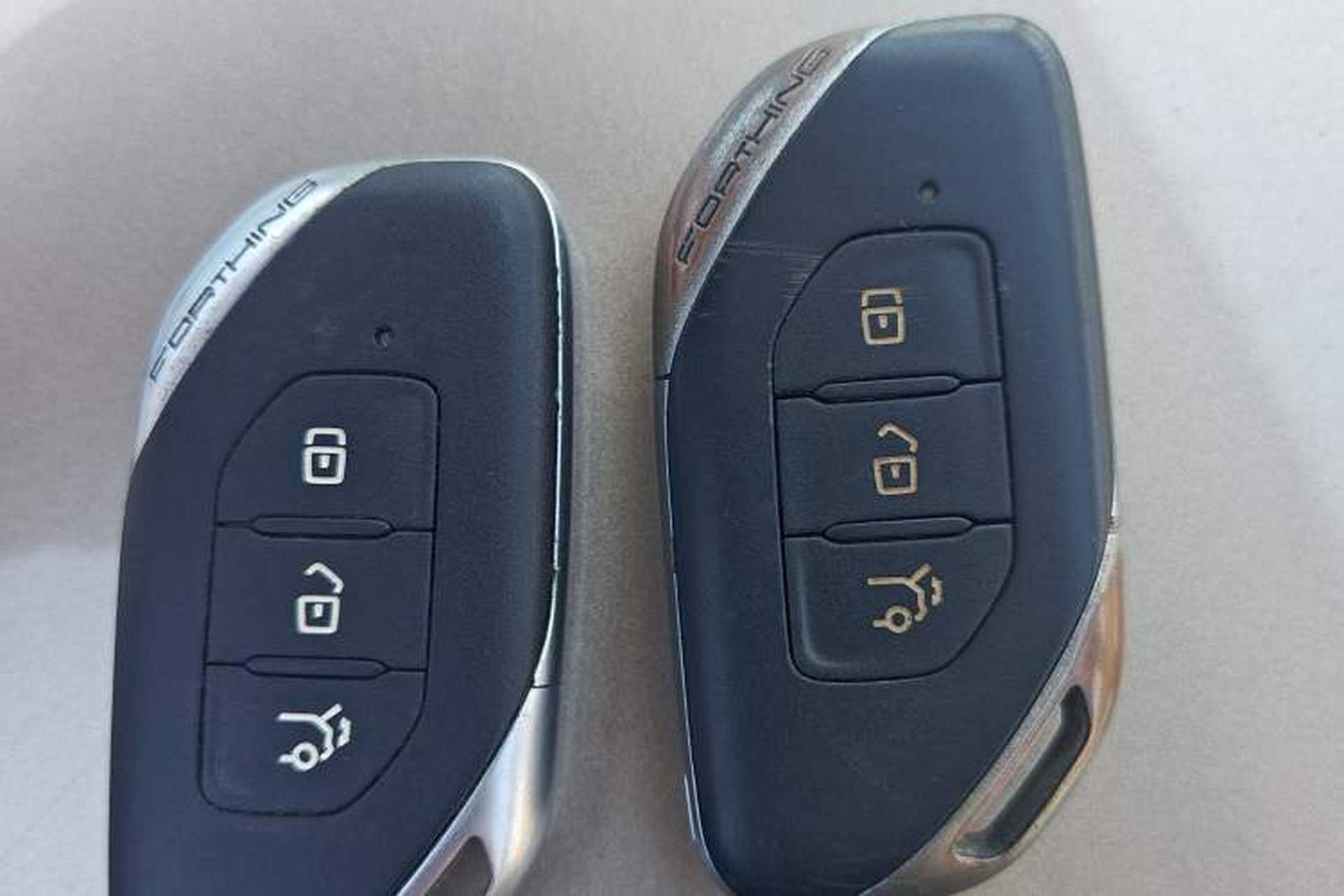 Used FORTHING T5 EVO 2021 1.5TD DCT Starry Edition Vehicle Key