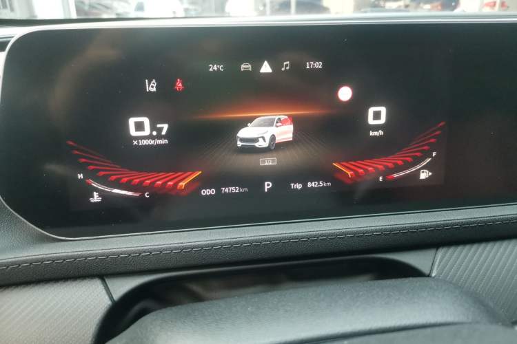 Used FORTHING T5 EVO 2021 1.5TD DCT Starry Edition Instrument Cluster