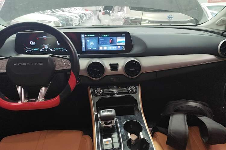 Used FORTHING T5 EVO 2024 Kungfeng Edition 1.5TD DCT Mach Diamond Model Audio And AC Panel