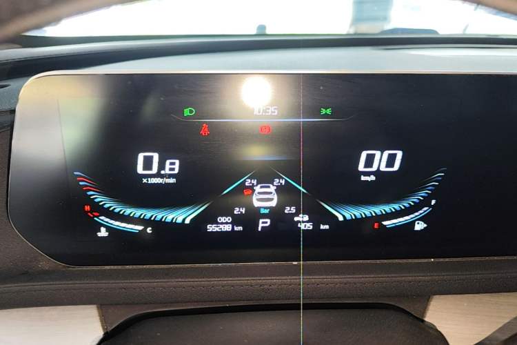 Used FORTHING T5 EVO 2024 Kungbiao Edition 1.5TD DCT Platinum Model Instrument Cluster
