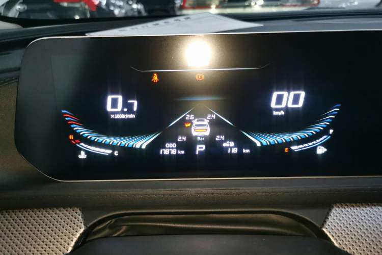 Used FORTHING T5 EVO 2024 Kungbiao Edition 1.5TD DCT Platinum Model Instrument Cluster