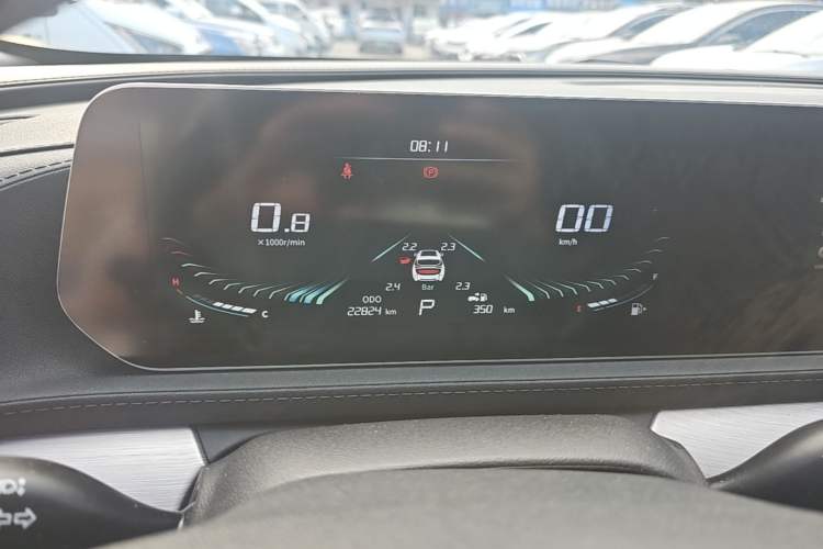 Used FORTHING T5 EVO 2024 Kungbiao Edition 1.5TD DCT Platinum Model Instrument Cluster