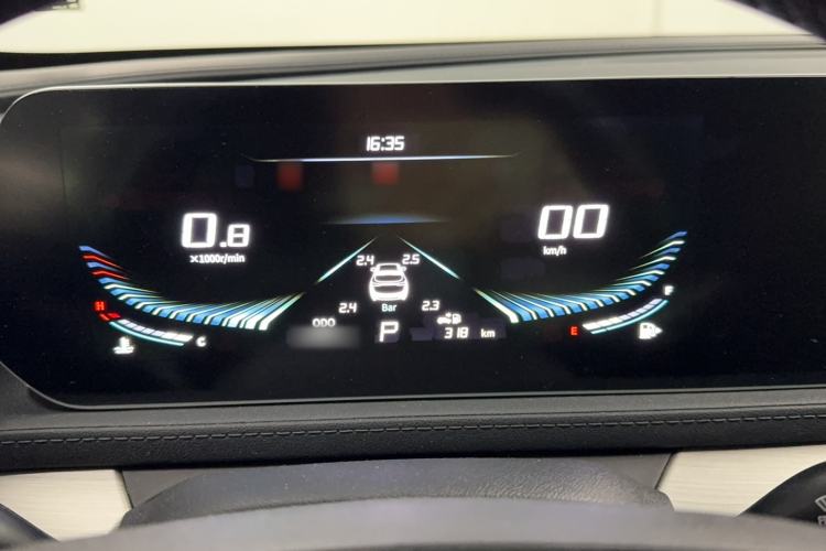 Used FORTHING T5 EVO 2024 Kungbiao Edition 1.5TD DCT Platinum Model Instrument Cluster