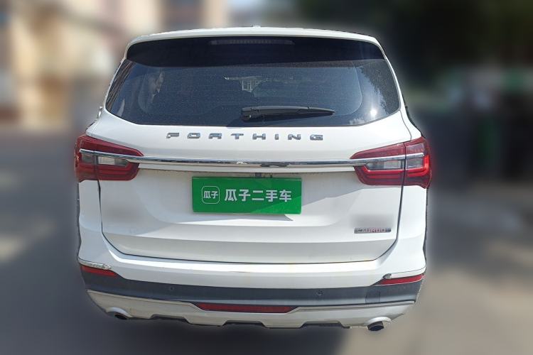 Used FORTHING T5L 2019 1.5T CVT Luxury Model 5 Seats Rear