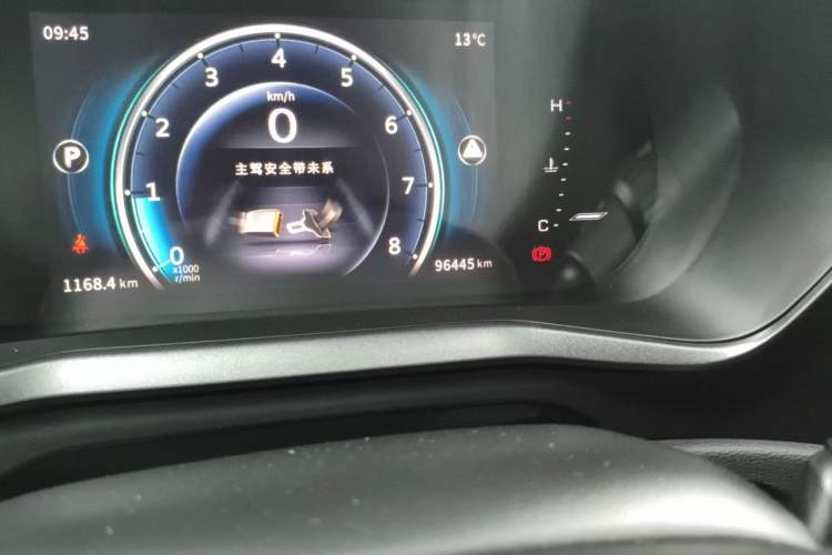 Used FORTHING T5L 2020 1.5T Automatic Luxury 7-Seater China VI Standard Odometer Close Up