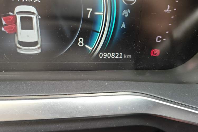 Used FORTHING T5L 2020 1.5T Automatic Luxury 7-Seater China VI Standard Odometer Close Up