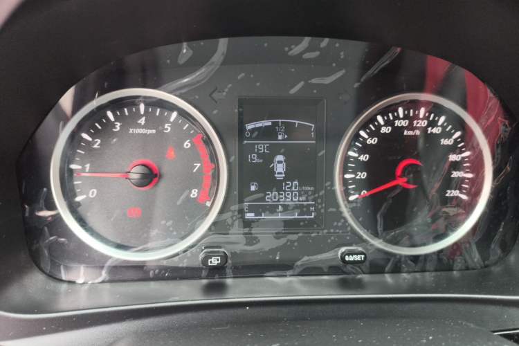 Used FORTHING T5L 2020 1.8T Manual Comfort 7-Seater China VI Instrument Cluster