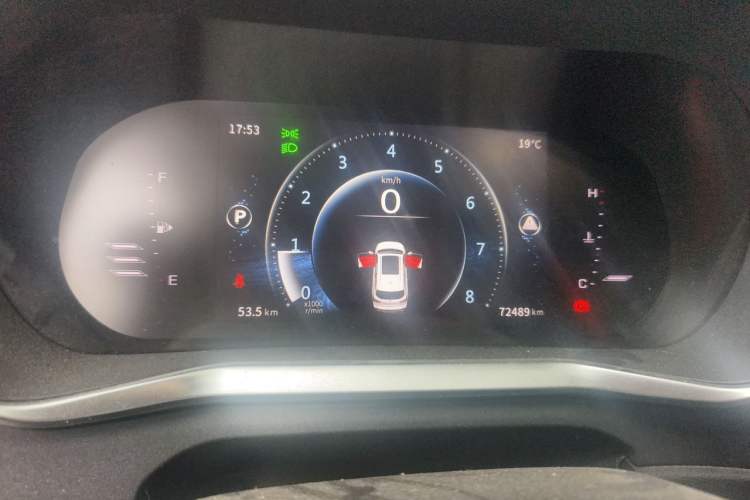 Used FORTHING T5L 2020 Revised 1.5T Automatic Luxury 7-Seater Instrument Cluster