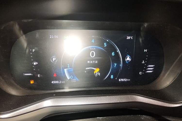 Used FORTHING T5L 2020 1.5T Automatic Luxury 7-Seater China VI Standard Instrument Cluster