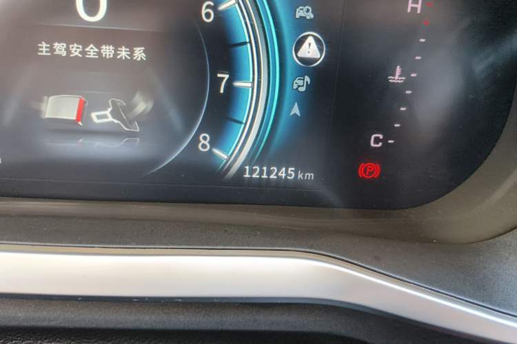 Used FORTHING T5L 2020 1.5T Automatic Luxury 7-Seater China VI Standard Odometer Close Up
