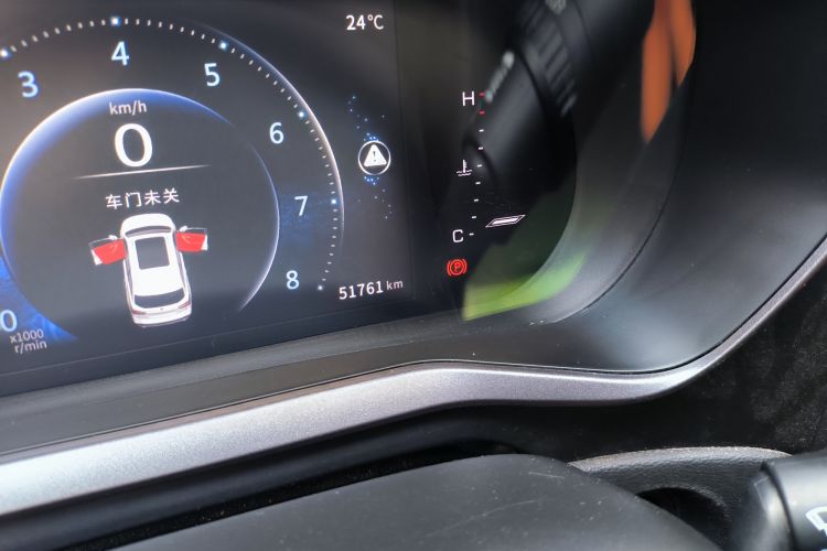 Used FORTHING T5L 2020 1.5T Automatic Luxury 7-Seater China VI Standard Odometer Close Up
