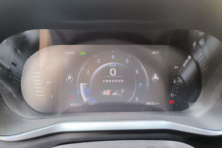 Used FORTHING T5L 2020 1.5T Automatic Luxury 7-Seater China VI Standard Odometer Close Up