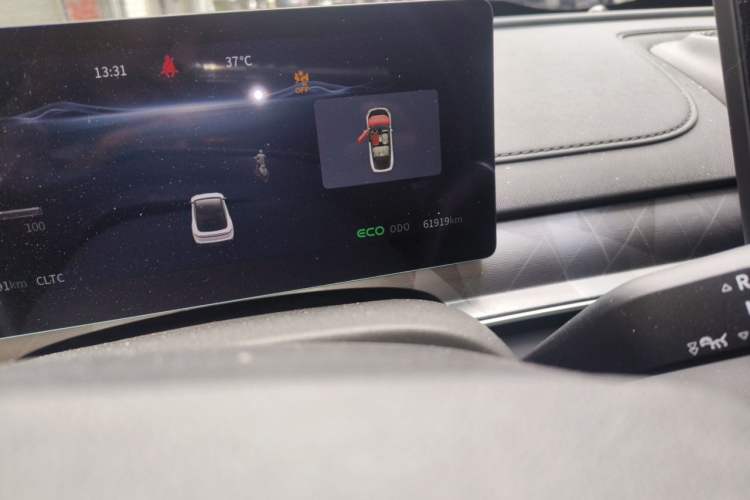 Used FORTHING Xinghai S7 2024 555 Enjoyment Edition Odometer Close Up