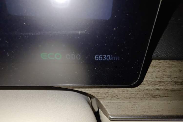 Used FORTHING Xinghai S7 2024 555 Luxury Edition Odometer Close Up