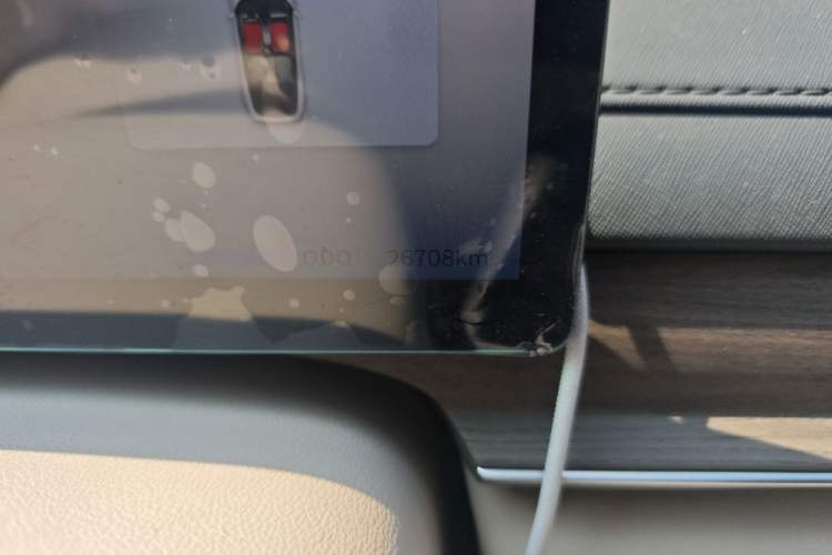 Used FORTHING Xinghai S7 2025 235 Range-Extended Enjoyment Version Odometer Close Up