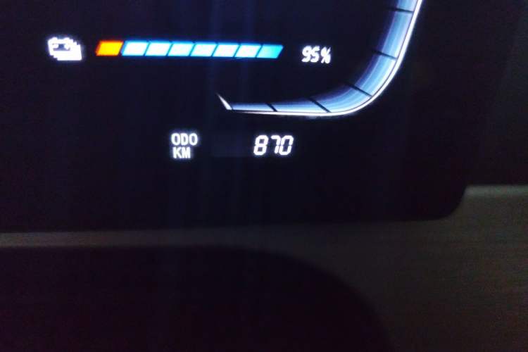 Used FORTHING Xinghai T5 2026 Model 530km Prestige Edition Odometer Close Up