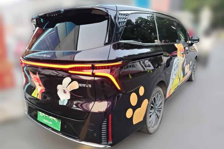 Used FORTHING Xinghai V9 2024 1.5TD 200km Qingyunti Series Premium Version Rear Right 45 Deg