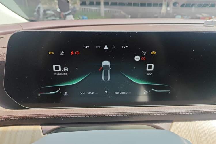 Used FORTHING Yacht 2022 1.5T DCT Chasing-the-Waves Edition Instrument Cluster