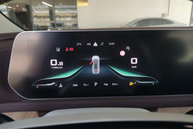 Used FORTHING Yacht 2022 1.5T DCT Chasing Wind Edition Instrument Cluster