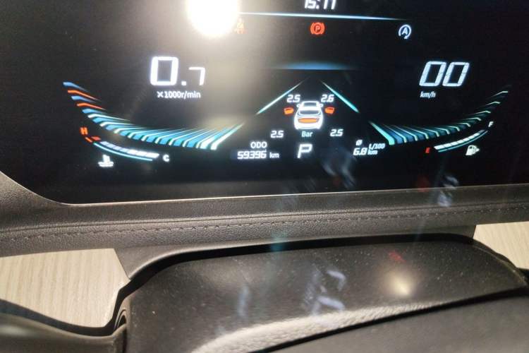 Used FORTHING Yacht 2022 1.5T DCT Yangfan Edition Odometer Close Up
