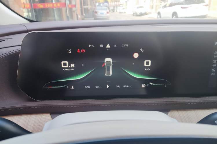 Used FORTHING Yacht 2022 1.5T DCT Chasing Wind Edition Instrument Cluster