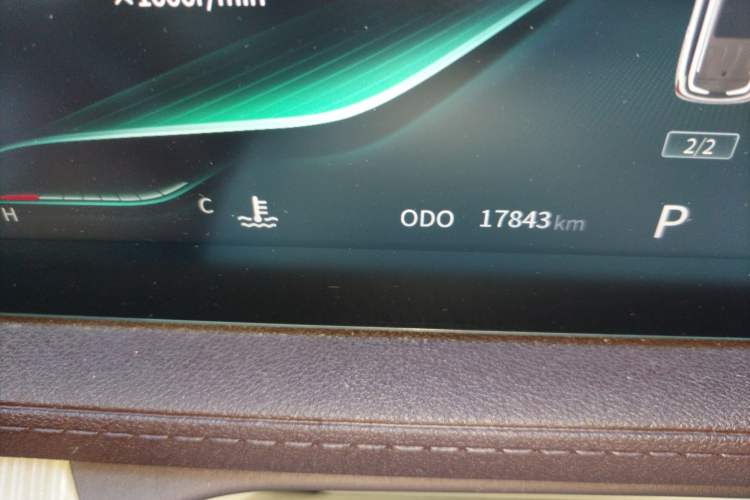 Used FORTHING Yacht 2022 1.5T DCT Lan Yue Edition Odometer Close Up