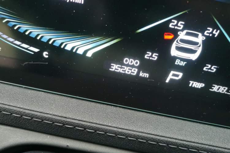 Used FORTHING Yacht 2022 1.5T DCT Yangfan Edition Odometer Close Up