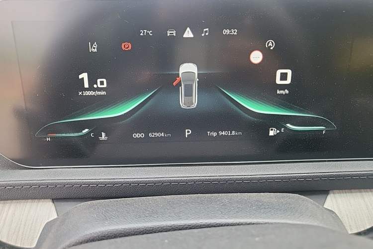 Used FORTHING Yacht 2022 1.5T DCT Chasing Wind Edition Odometer Close Up