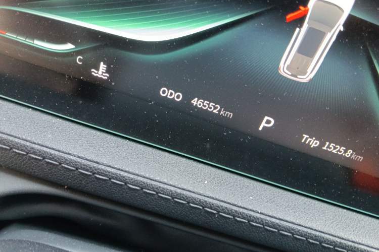 Used FORTHING Yacht 2022 1.5T DCT Chasing-the-Waves Edition Odometer Close Up