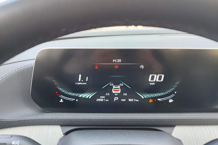 Used FORTHING Yacht 2022 1.5T DCT Yangfan Edition Instrument Cluster