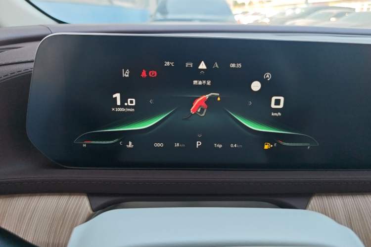Used FORTHING Yacht 2022 1.5T DCT Chasing-the-Waves Edition Instrument Cluster