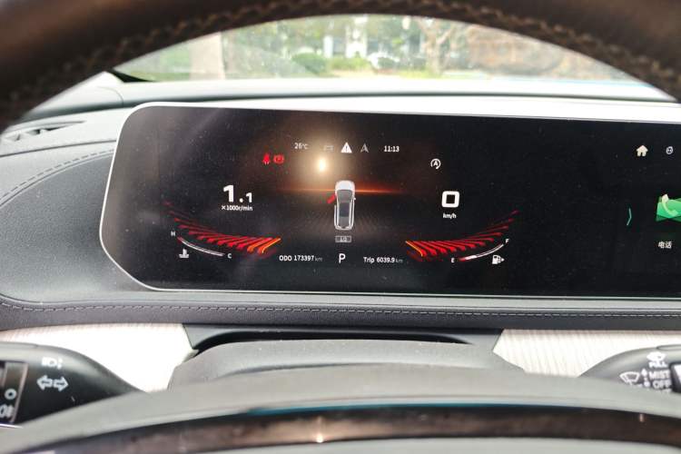 Used FORTHING Yacht 2022 1.5T DCT Chasing Wind Edition Instrument Cluster