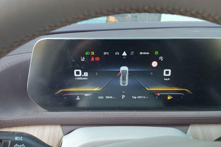 Used FORTHING Yacht 2022 1.5T DCT Chasing-the-Waves Edition Instrument Cluster