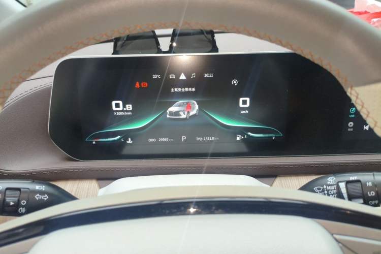 Used FORTHING Yacht 2023 1.5T DCT Starry Luxury Edition Instrument Cluster