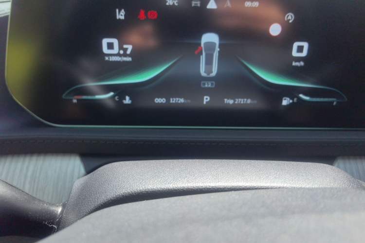 Used FORTHING Yacht 2024 1.5T DCT Guanhai Edition Odometer Close Up