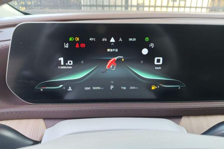 Used FORTHING Yacht 2024 1.5T DCT Guanhai Edition Instrument Cluster