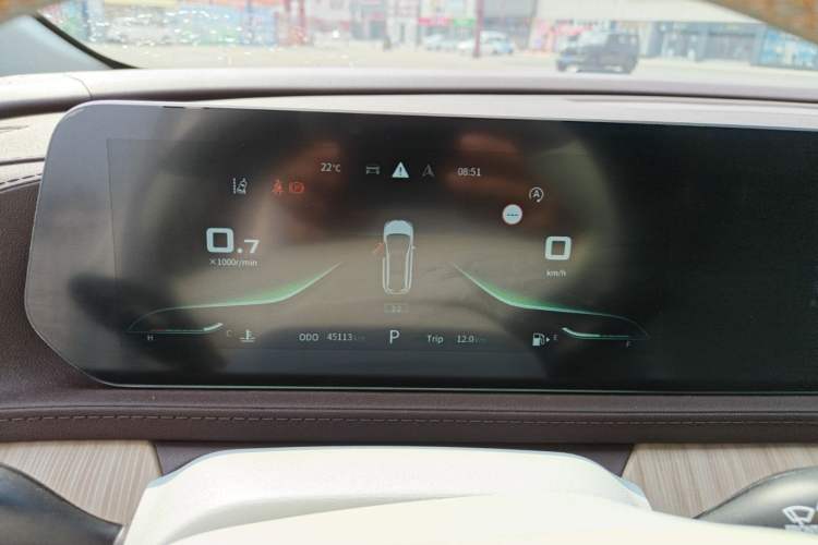 Used FORTHING Yacht 2024 1.5T DCT Guanhai Edition Instrument Cluster