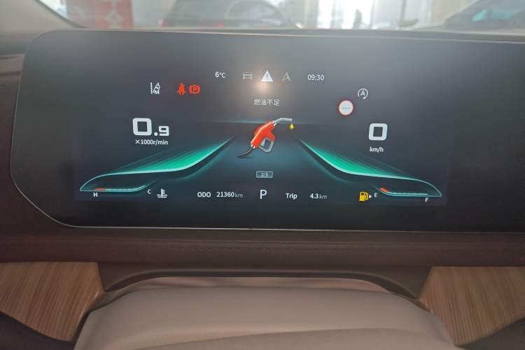 Used FORTHING Yacht 2024 1.5T DCT Guanhai Edition Instrument Cluster