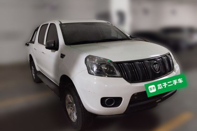 Used Foton Conqueror 3 2020 2.4L Challenger 3 Two-Wheel Drive Enjoyment Version High Cargo Bed Standard Wheelbase 4K22D4M Front Right 45 Deg