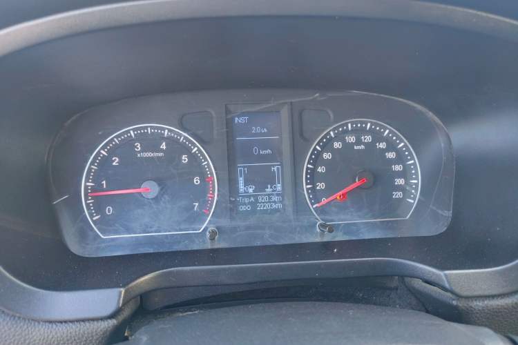 Used Foton Conqueror 3 2020 2.4L Challenger 3 Two-Wheel Drive Enjoyment Version High Cargo Bed Standard Wheelbase 4K22D4M Instrument Cluster