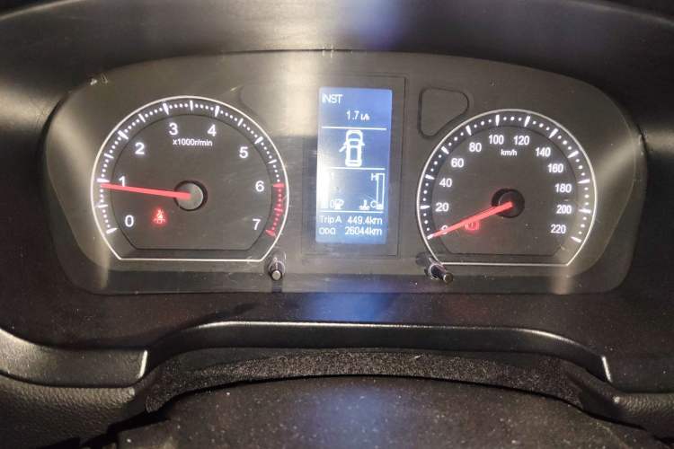 Used Foton Conqueror 3 2020 2.4L Challenger 3 Two-Wheel Drive Enjoyment Version High Cargo Bed Standard Wheelbase 4K22D4M Instrument Cluster