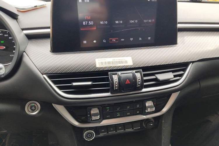 Used Foton EV 2022 National Glory Edition Multi-Purpose Truck Audio And AC Panel