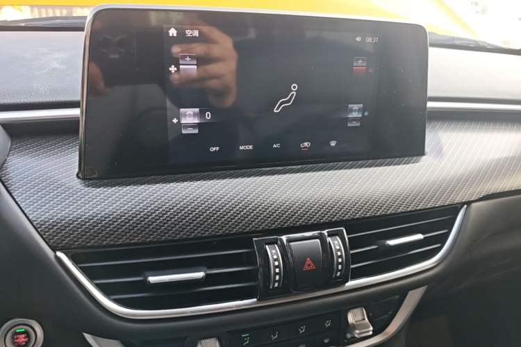 Used Foton EV 2022 National Glory Edition Multi-Purpose Truck Audio And AC Panel