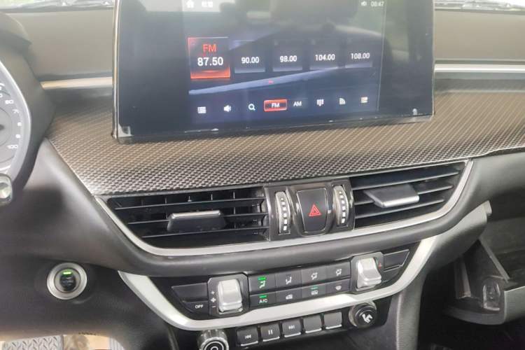 Used Foton EV 2022 National Glory Edition Multi-Purpose Truck Audio And AC Panel