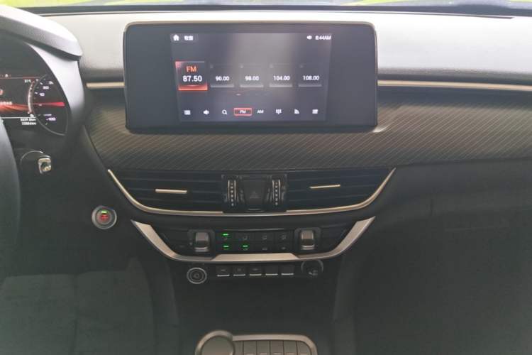 Used Foton EV 2022 National Glory Edition Multi-Purpose Truck Audio And AC Panel