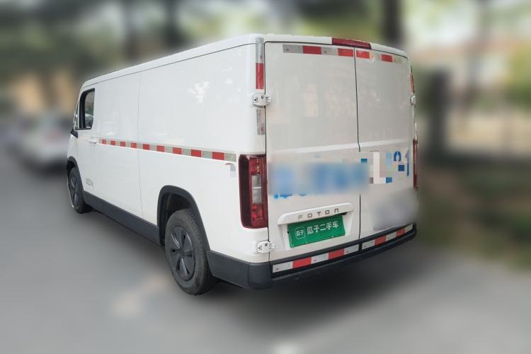 Used Foton Fengjing i9 2025 Model—Professional Logistics Long-axle Front-wheel-drive, CATL 50.23 kWh, Zhiyuan Edition, Flat Roof, Single Tire, 2 Seats Rear Left 45 Deg